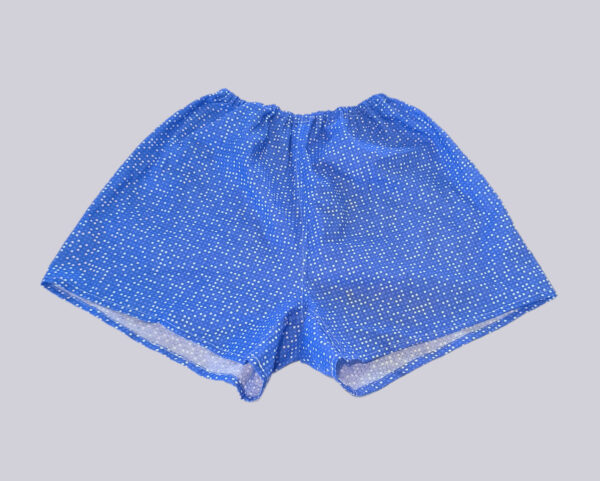 Мужские семейные трусы синие конфети